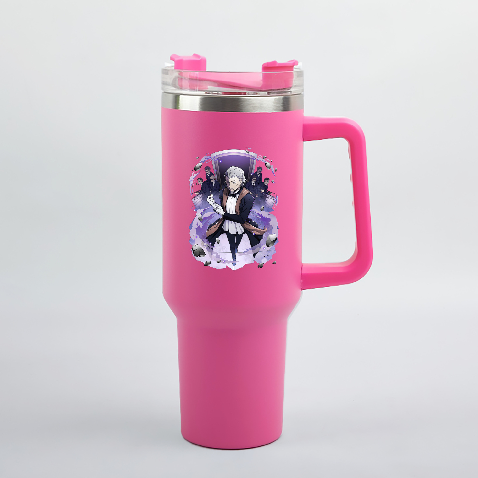 （画像用） 文豪ストレイドッグス Bungo Stray Dogs 1200mL車用タンブラー（カラープリント）